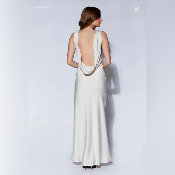 Meshki White Maxi Dress - Picture 3 of 16